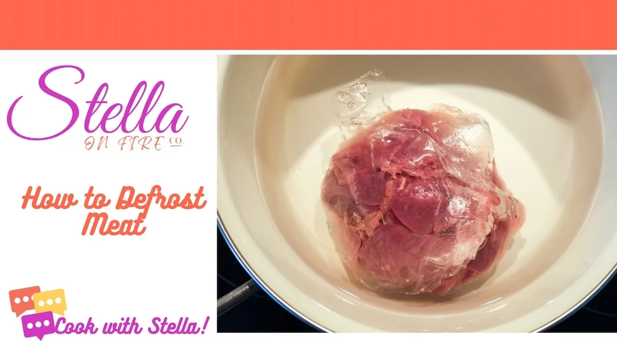 how to defrost meats