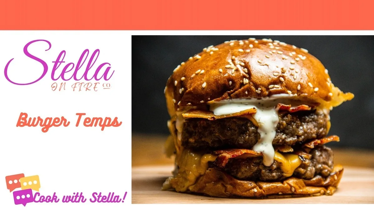internal temperature for burgers