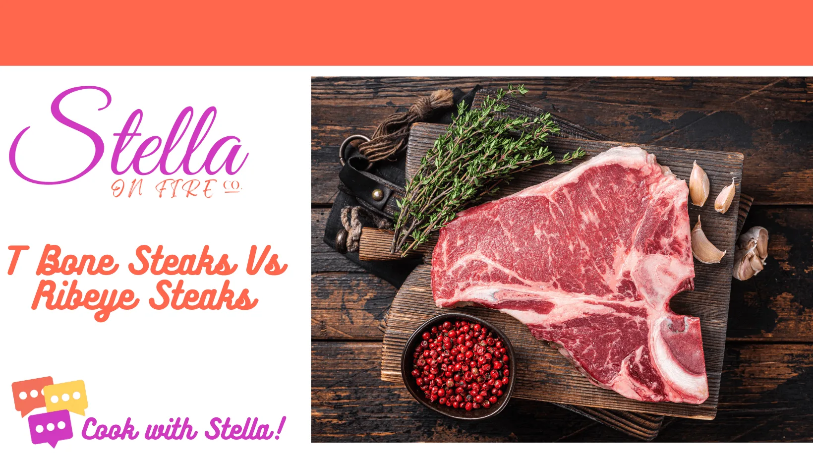 T-Bone vs Ribeye Steak