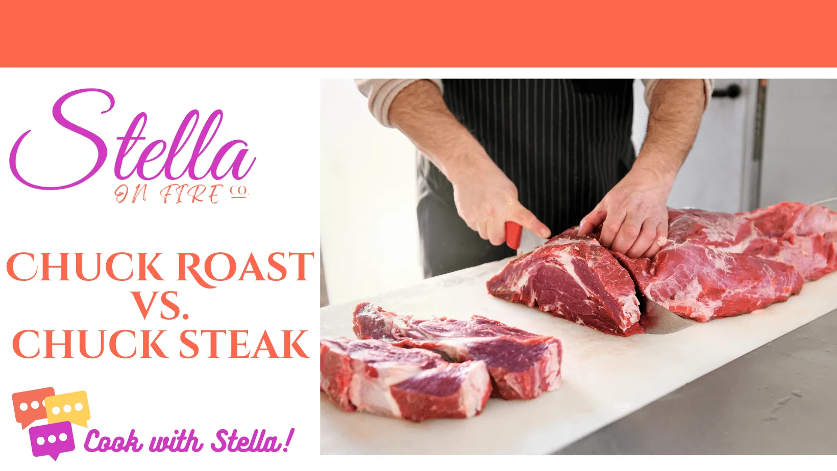 Chuck roast vs chuck steak