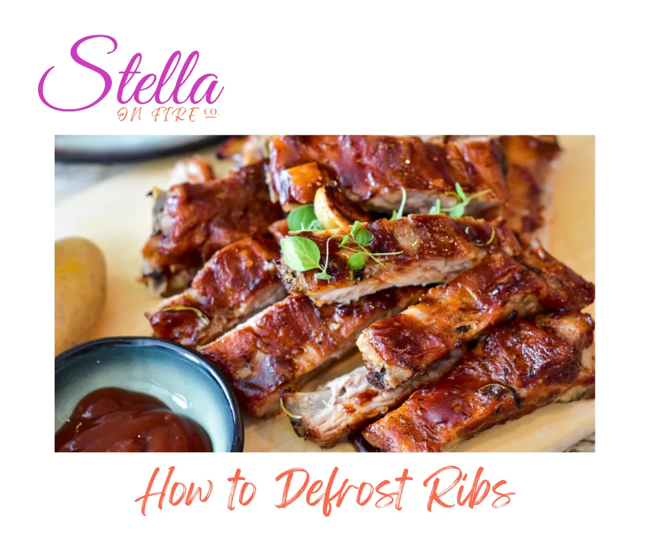 defrost ribs